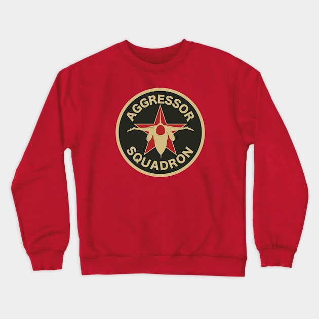 Aggressor Squadron Crewneck Sweatshirt by TCP